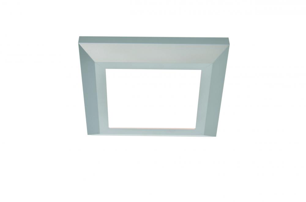 Atlas LED Square Surface Mount - 18&#39;&#39; - Satin Nickel