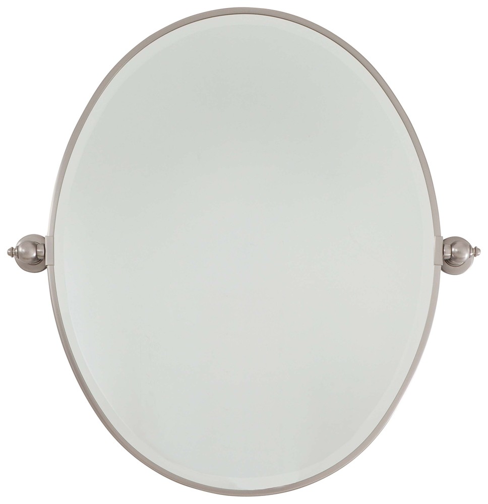 PIVOT MIRRORS - OVAL BEVELED