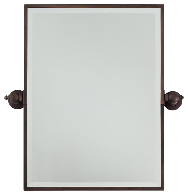 PIVOT MIRRORS - RECTANGLE BEVELED