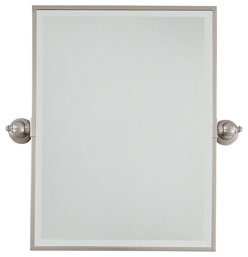 PIVOT MIRRORS - RECTANGLE BEVELED