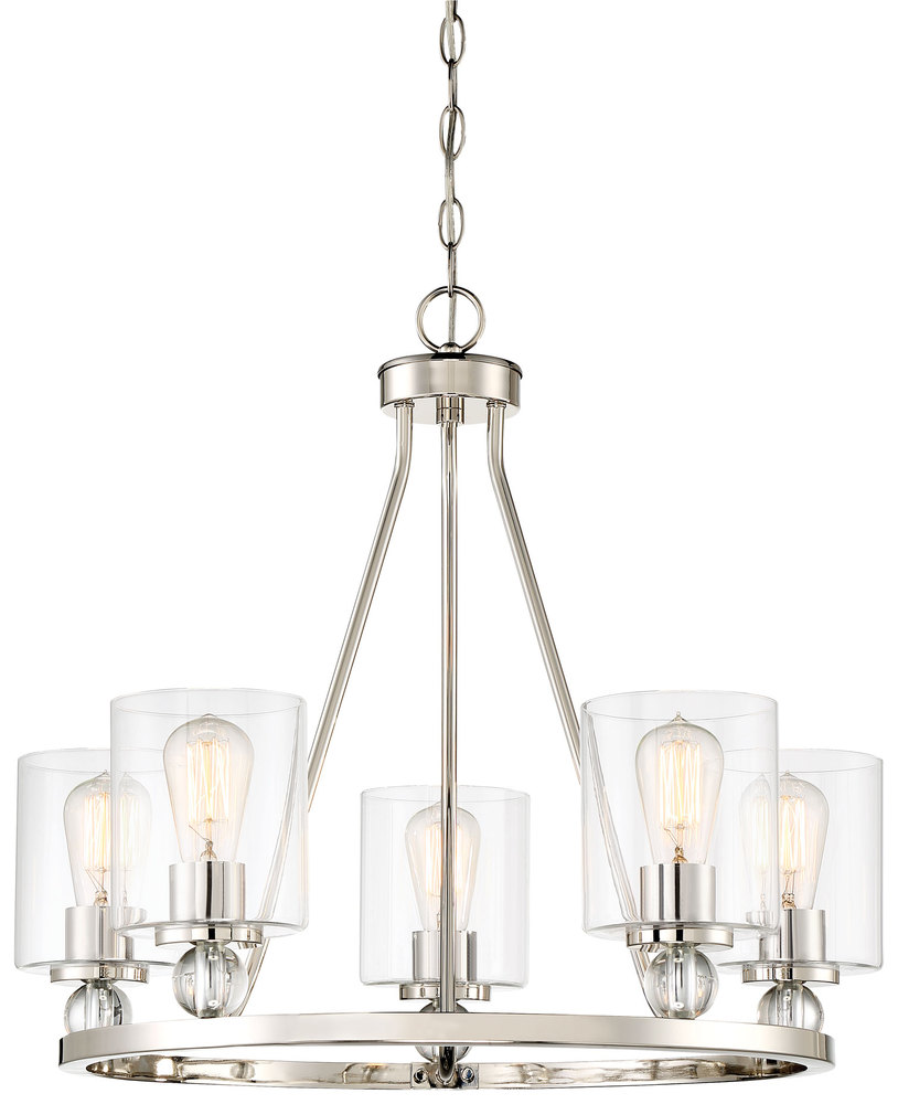 STUDIO 5 - 5 LIGHT CHANDELIER