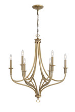 Minka-Lavery 1096-740 - COVENT PARK - 6 LIGHT CHANDELIER