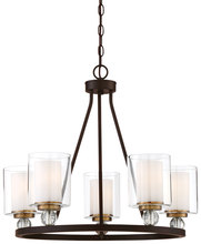 Minka-Lavery 3075-416 - STUDIO 5 - 5 LIGHT CHANDELIER