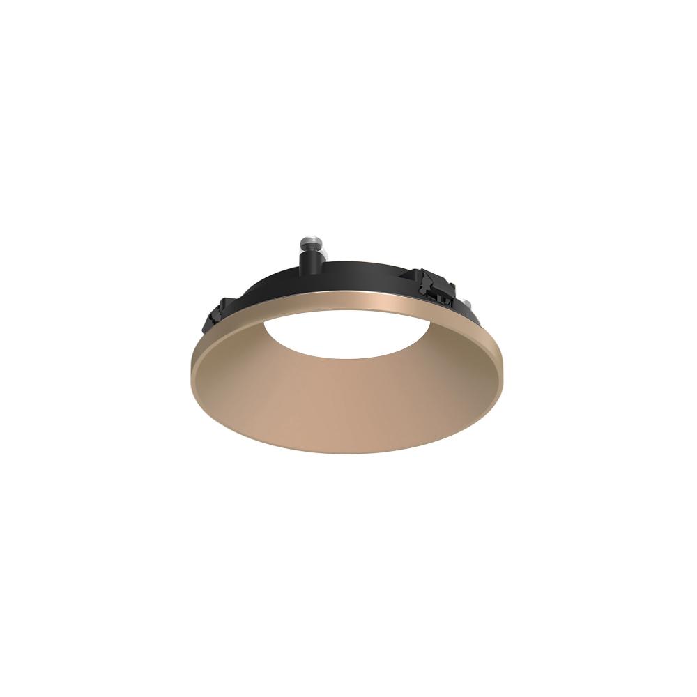 3&#34; Apollo Round Flangeless Downlight Trim, Wheat Diffused Finish