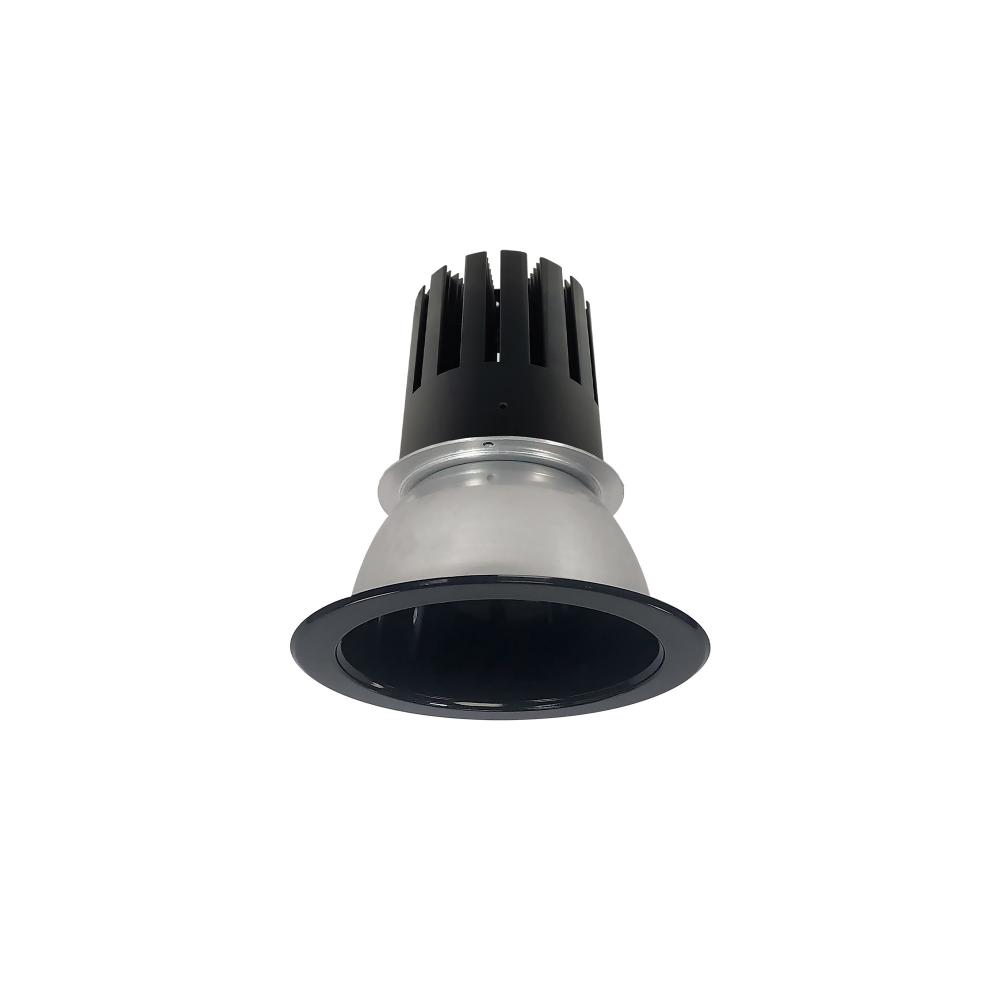 4&#34; Sapphire III Round Open Reflector, 2500lm, 2700K, Spot Optic, Black Reflector/Black Flange