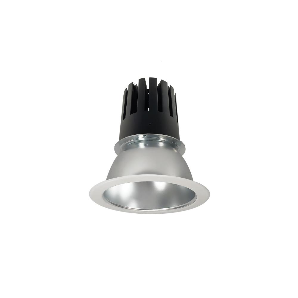 4&#34; Sapphire III Round Open Reflector, 2500lm, 3500K, Flood Optic, Diffused Clear Reflector/Matte