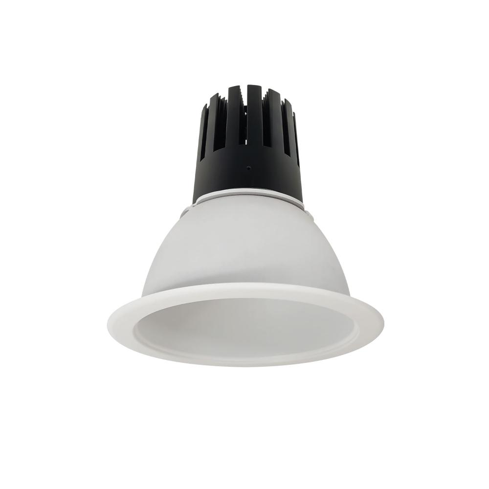 6&#34; Sapphire III Round Open Reflector, 3500lm, 3000K, Spot Optic, Matte Powder White