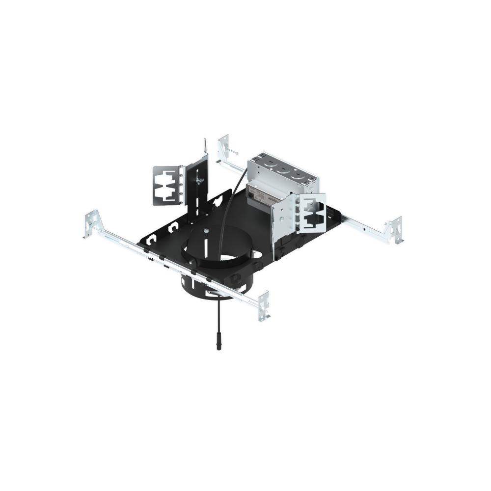 4&#34; Sapphire III Non-IC New Construction Housing, 13W / 900lm, 120V Input, Phase Dimming