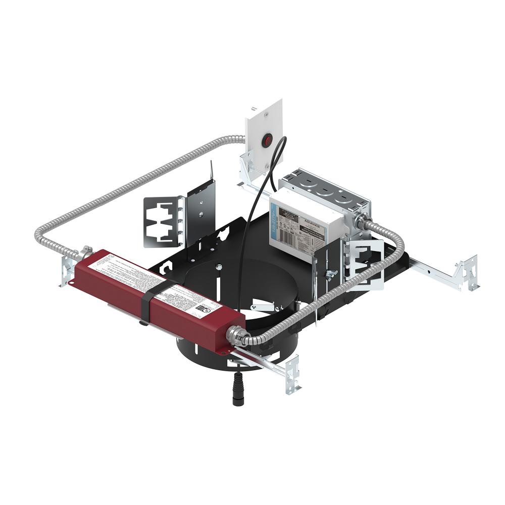 6&#34; Sapphire III Non-IC New Construction Housing w/ Remote Test Switch EM Driver, 26W / 2500lm,
