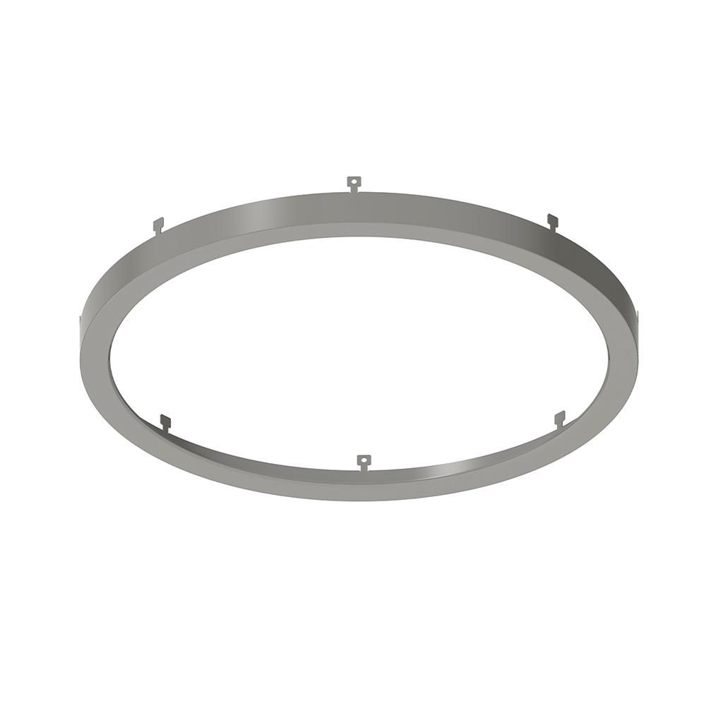 12&#34; Decorative Metal Ring for NELO-12RTWMPW, Brushed Nickel Finish