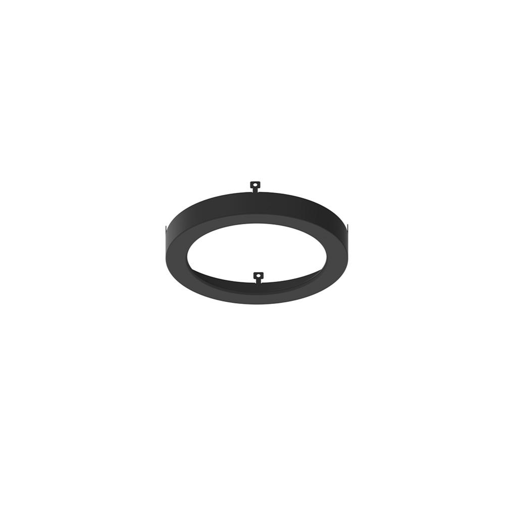 4&#34; Decorative Metal Ring for NELO-4RTWMPW, Black Finish