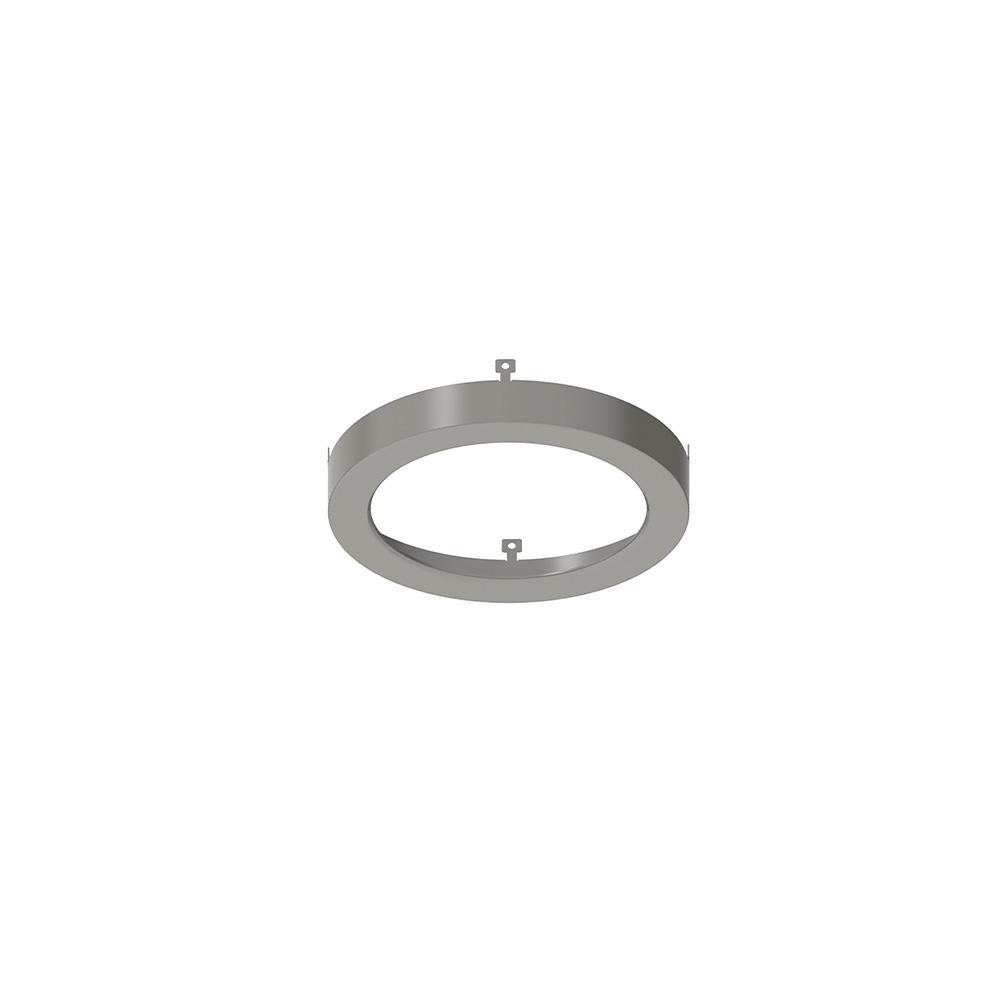4&#34; Decorative Metal Ring for NELO-4RTWMPW, Brushed Nickel Finish