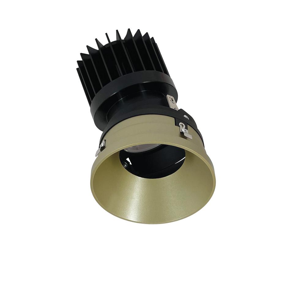 4&#34; Iolite PLUS Round Trimless Adjustable, 1500lm/2000lm (varies by housing), 3000K, Champagne