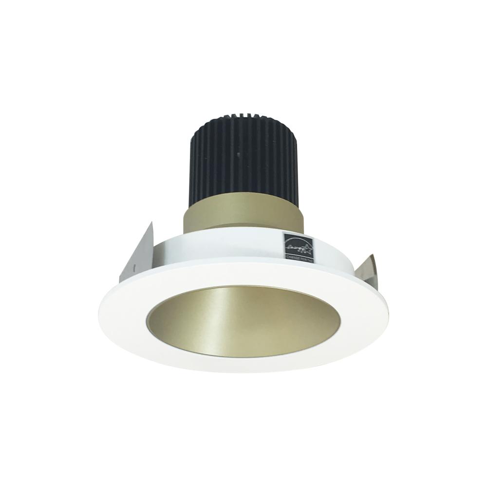4&#34; Iolite LED Round Reflector, 1000lm / 14W, 5000K, Champagne Haze Reflector / Matte Powder