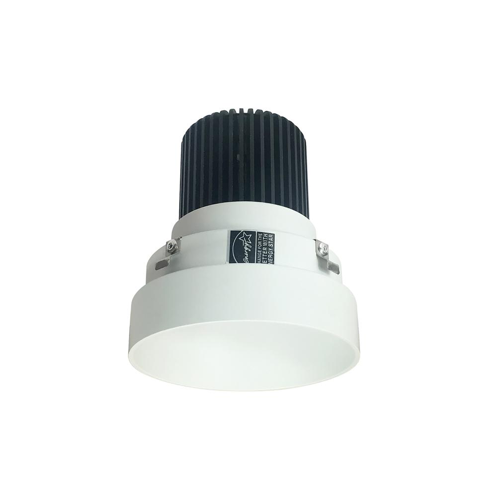 4&#34; Iolite LED Round Trimless Downlight, 10-Degree Optic, 850lm / 12W, 2700K, Matte Powder White