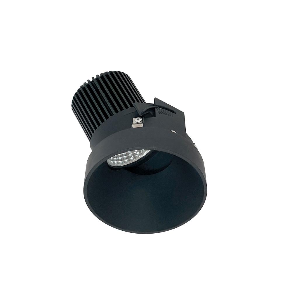 4&#34; Iolite LED Round Trimless Adjustable Slot, 800lm / 14W, 5000K, Black Finish