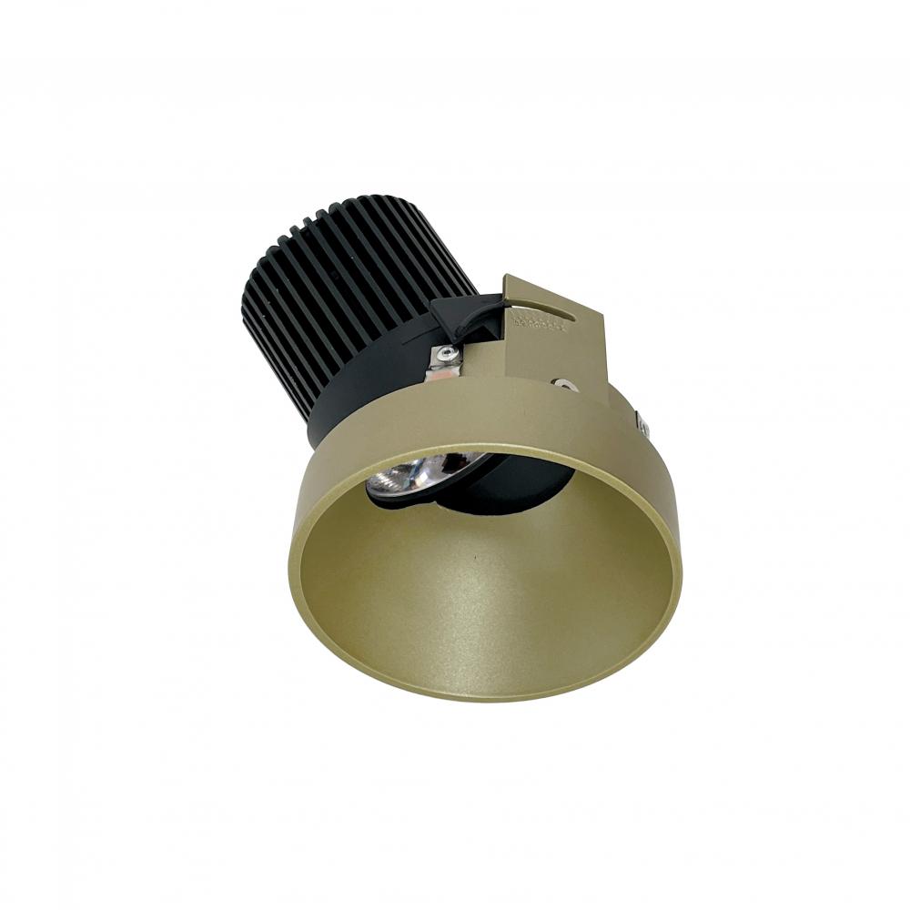 4&#34; Iolite LED Round Trimless Adjustable Slot, 10-Degree Optic, 850lm / 12W, 2700K, Champagne