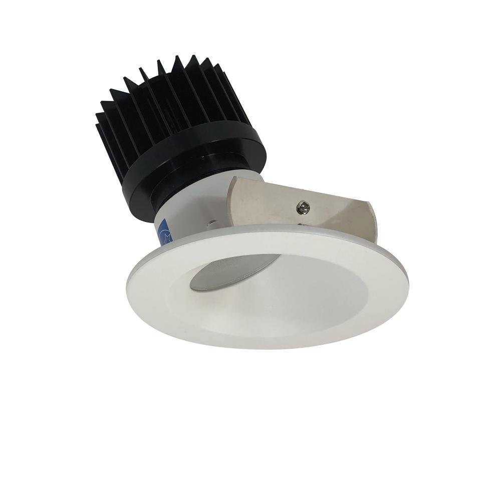 4&#34; Iolite LED Round Wall Wash, 1500lm/2000lm (varies by housing), 2700K, Matte Powder White