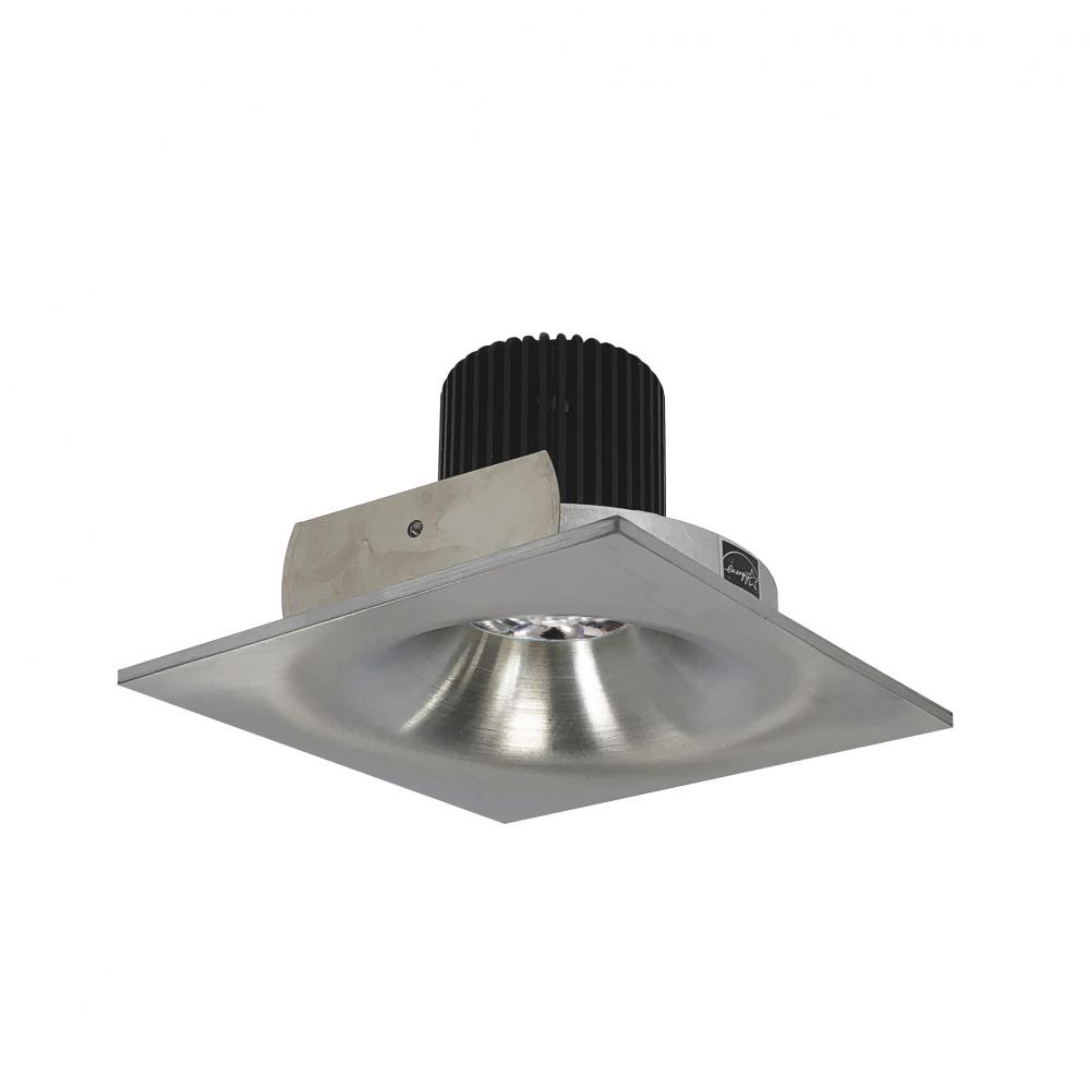 4&#34; Iolite LED Square Bullnose, 10-Degree Optic, 950lm / 12W, 3000K, Natural Metal Finish