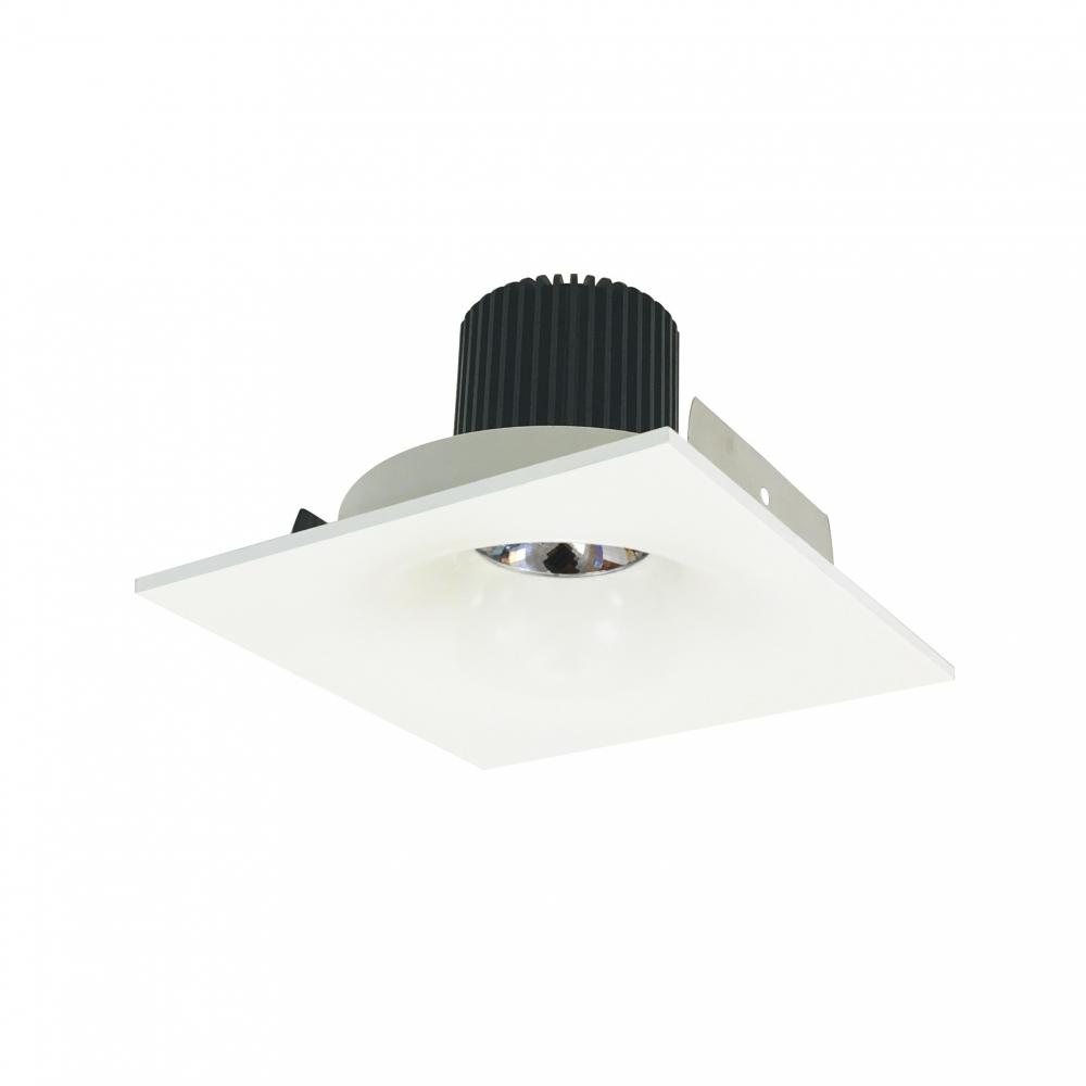 4&#34; Iolite LED Square Bullnose, 10-Degree Optic, 950lm / 12W, 3500K, White Finish