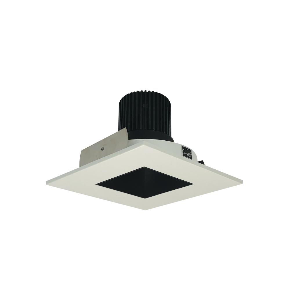 4&#34; Iolite LED Square Reflector with Square Aperture, 800lm / 14W, 5000K, Black Reflector / White