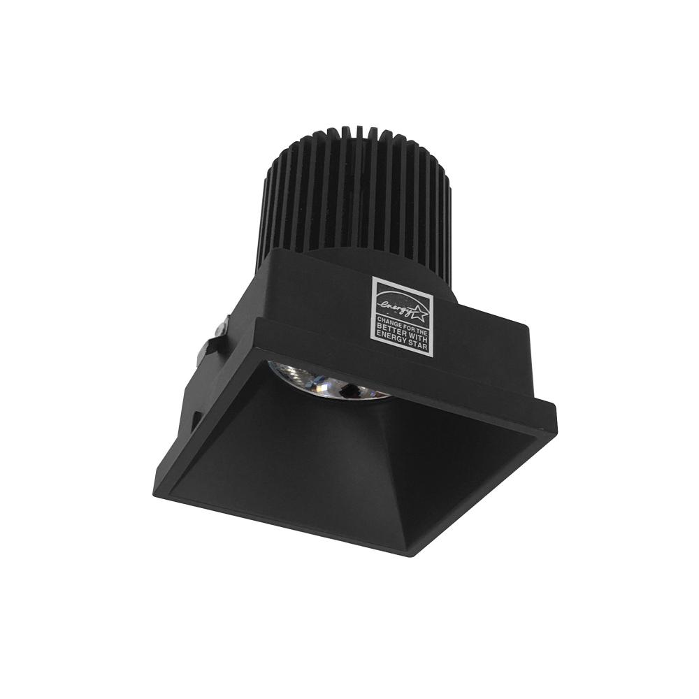 4&#34; Iolite LED Square Trimless Downlight, 10-Degree Optic, 850lm / 12W, 4000K, Black Finish