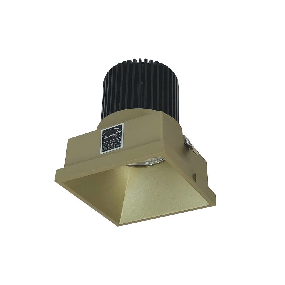 4&#34; Iolite LED Square Trimless Downlight, 800lm / 14W, Comfort Dim, Champagne Haze Finish