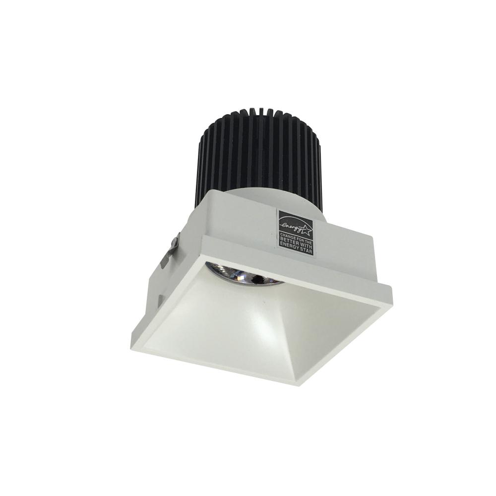 4&#34; Iolite LED Square Trimless Downlight, 10-Degree Optic, 850lm / 12W, 2700K, White Finish