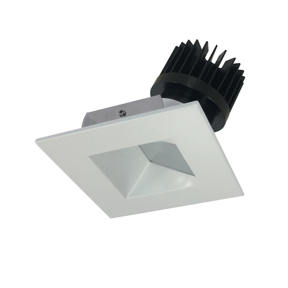 4&#34; Iolite LED Square Wall Wash, 1500lm/2000lm (varies by housing), 3500K, White Reflector /