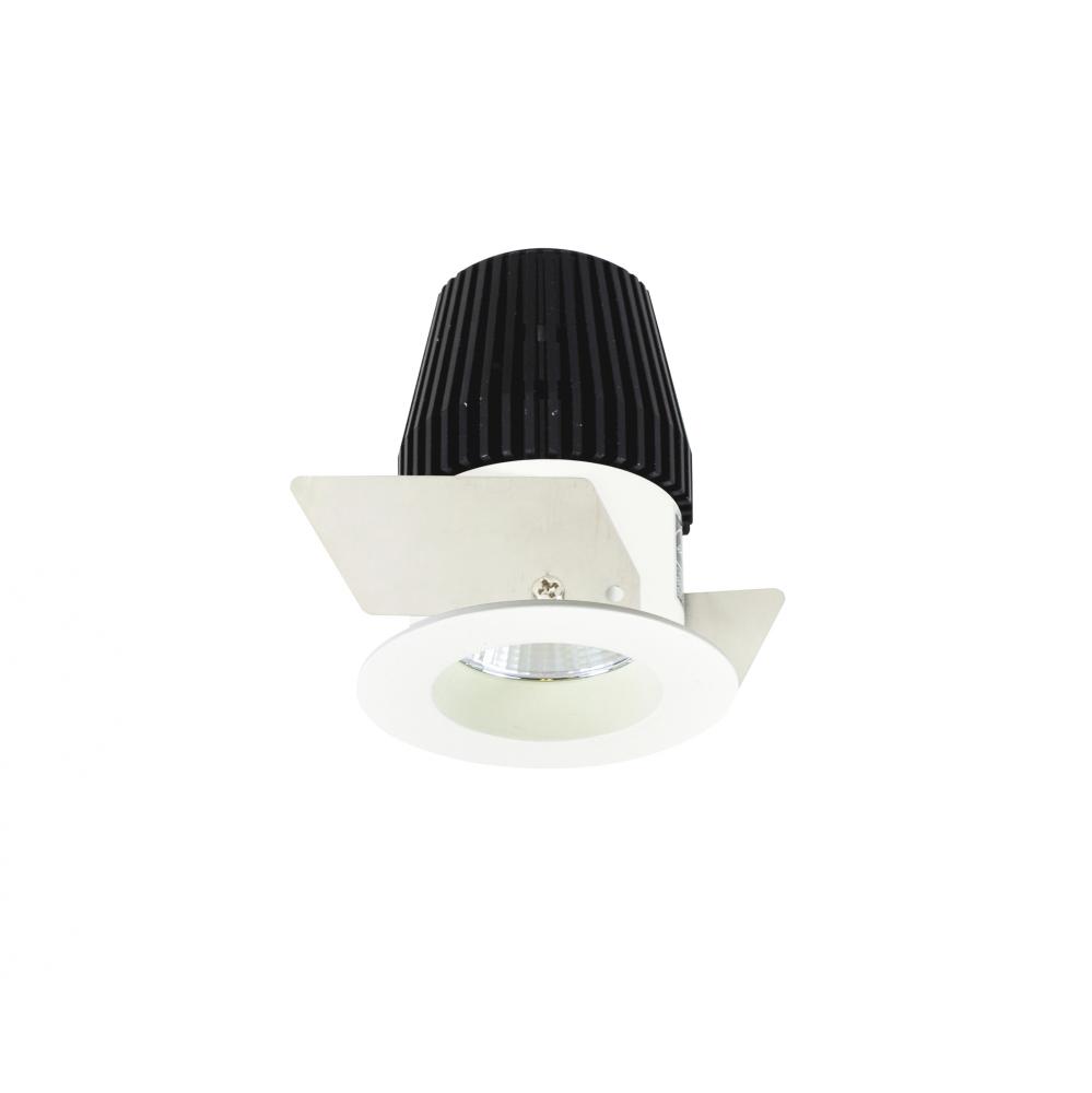 1&#34; Iolite LED NTF Round Reflector, 600lm, 2700K, Matte Powder White Reflector / Matte Powder