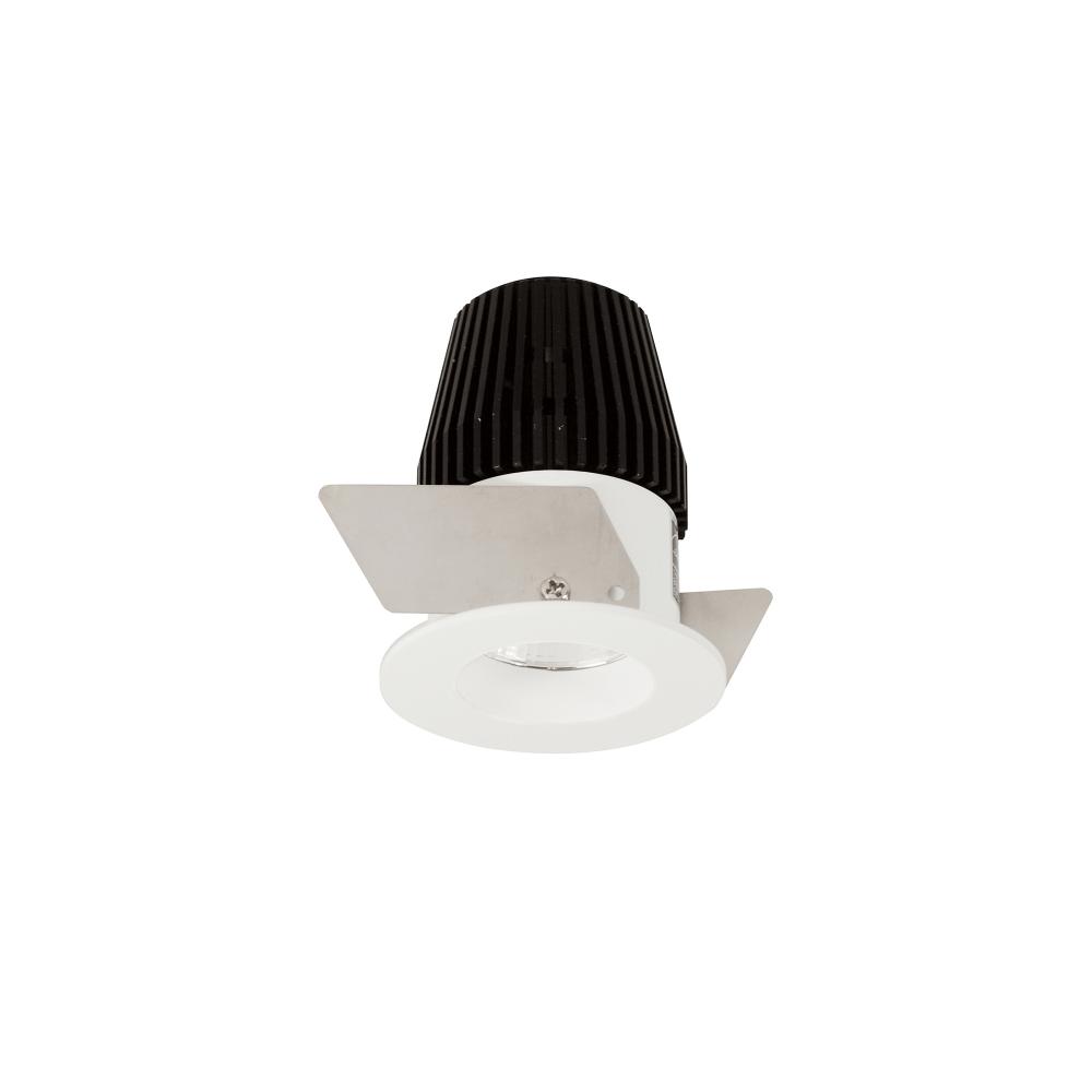 1&#34; Iolite LED NTF Round Reflector, 600lm, 3500K, White Reflector / White Flange