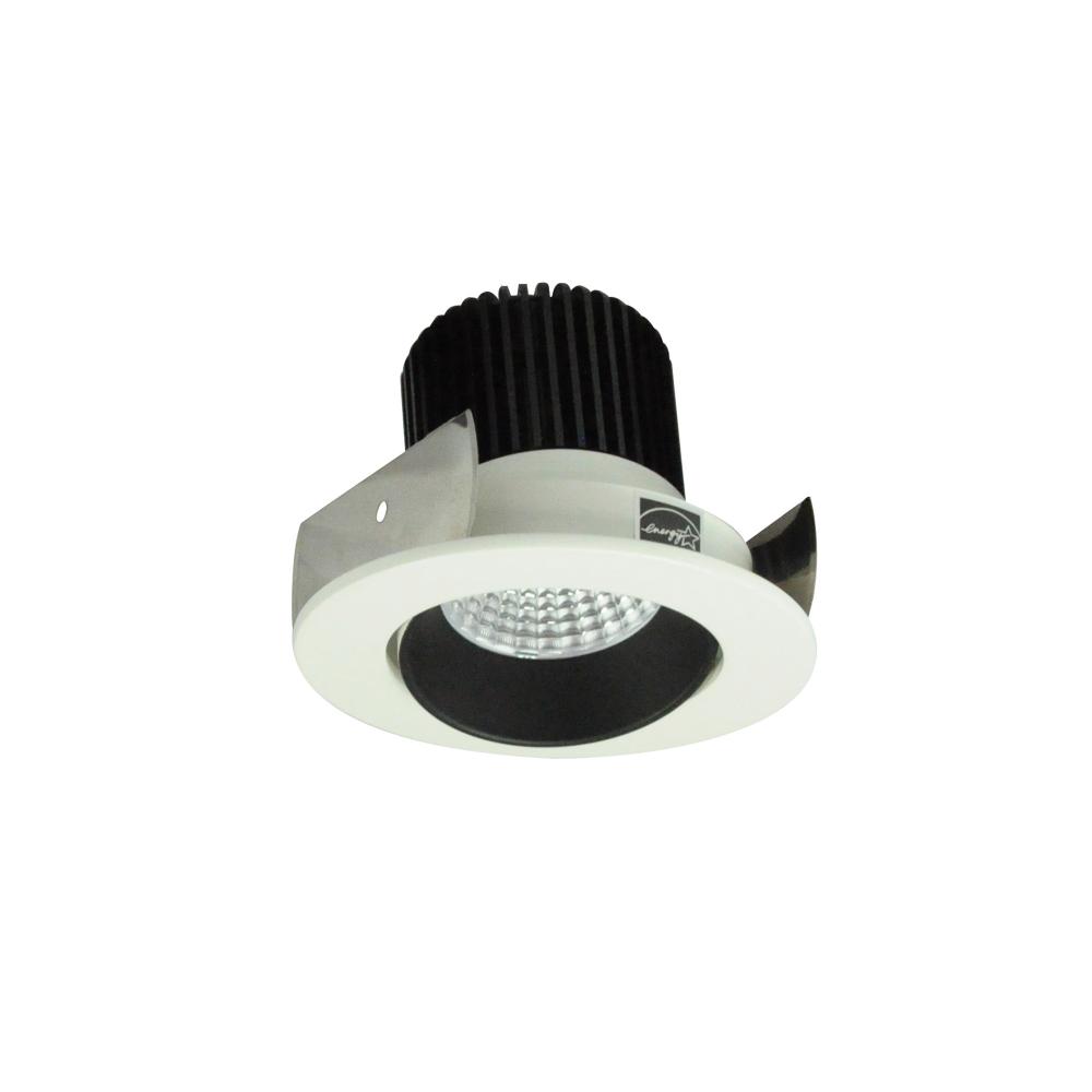2&#34; Iolite LED Round Adjustable Cone Reflector, 1000lm / 14W, 3000K, Black Reflector / White