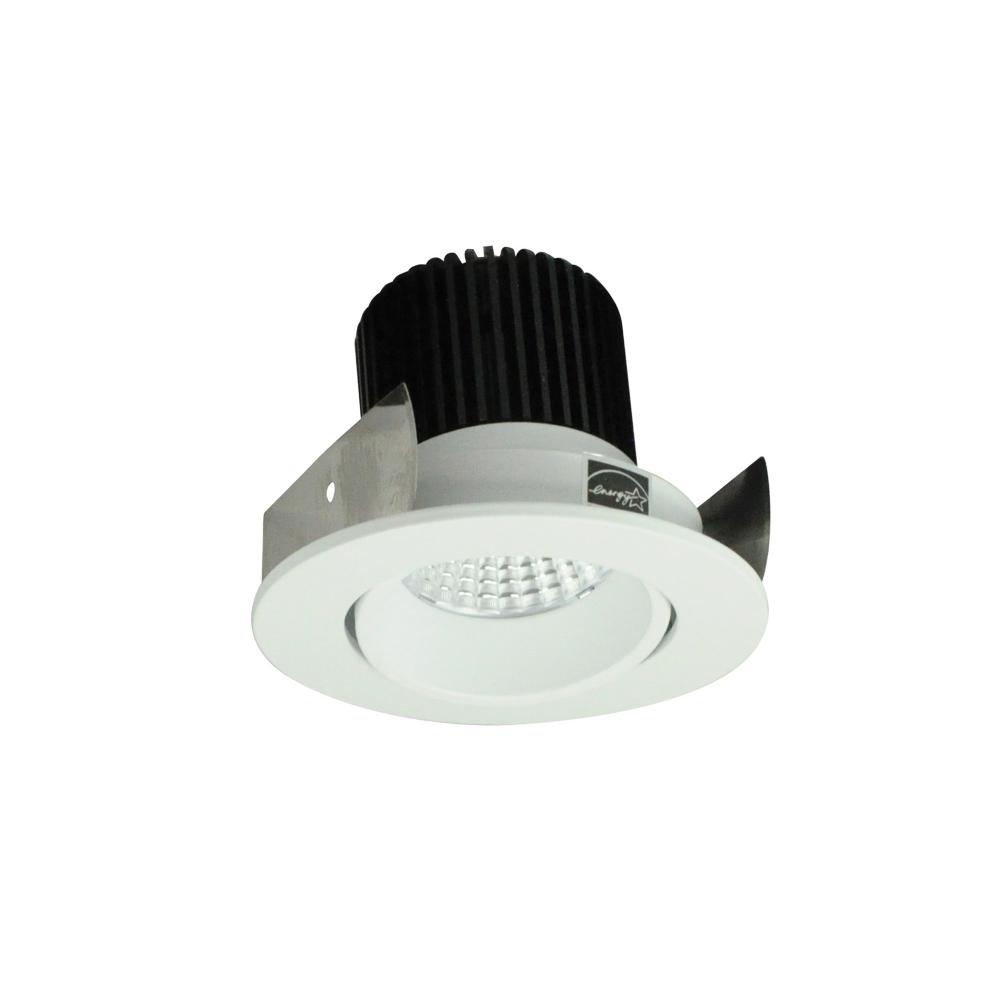 2&#34; Iolite LED Round Adjustable Cone Reflector, 1000lm / 14W, 5000K, Matte Powder White Reflector