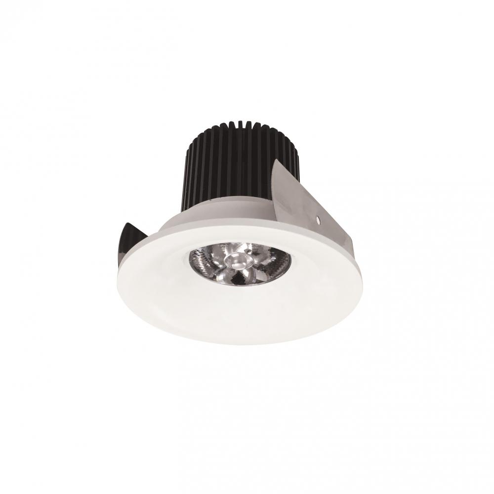 2&#34; Iolite LED Round Bullnose, 10-Degree Optic, 850lm / 12W, 4000K, White Finish