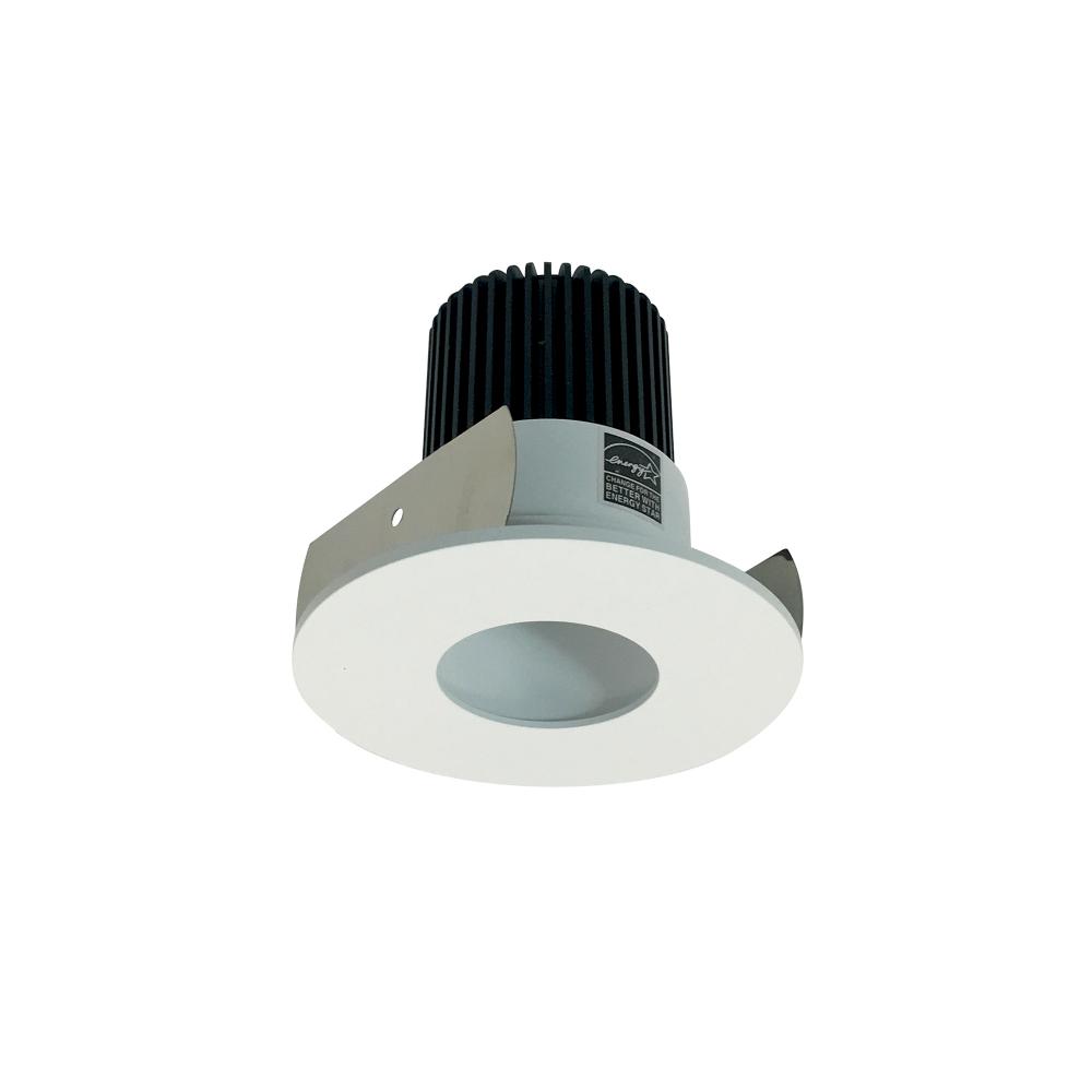 2&#34; Iolite LED Round Pinhole, 10-Degree Optic, 700lm / 12W, 4000K, Matte Powder White Pinhole /