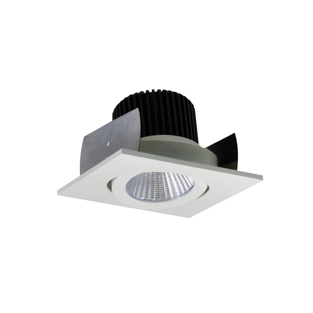 2&#34; Iolite LED Square Adjustable Gimbal, 1000lm / 14W, 3000K, White Finish