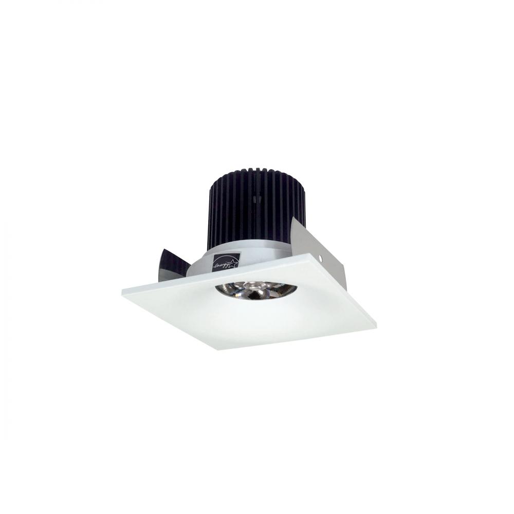 2&#34; Iolite LED Square Bullnose, 10-Degree Optic, 800lm / 12W, 3000K, Matte Powder White Finish