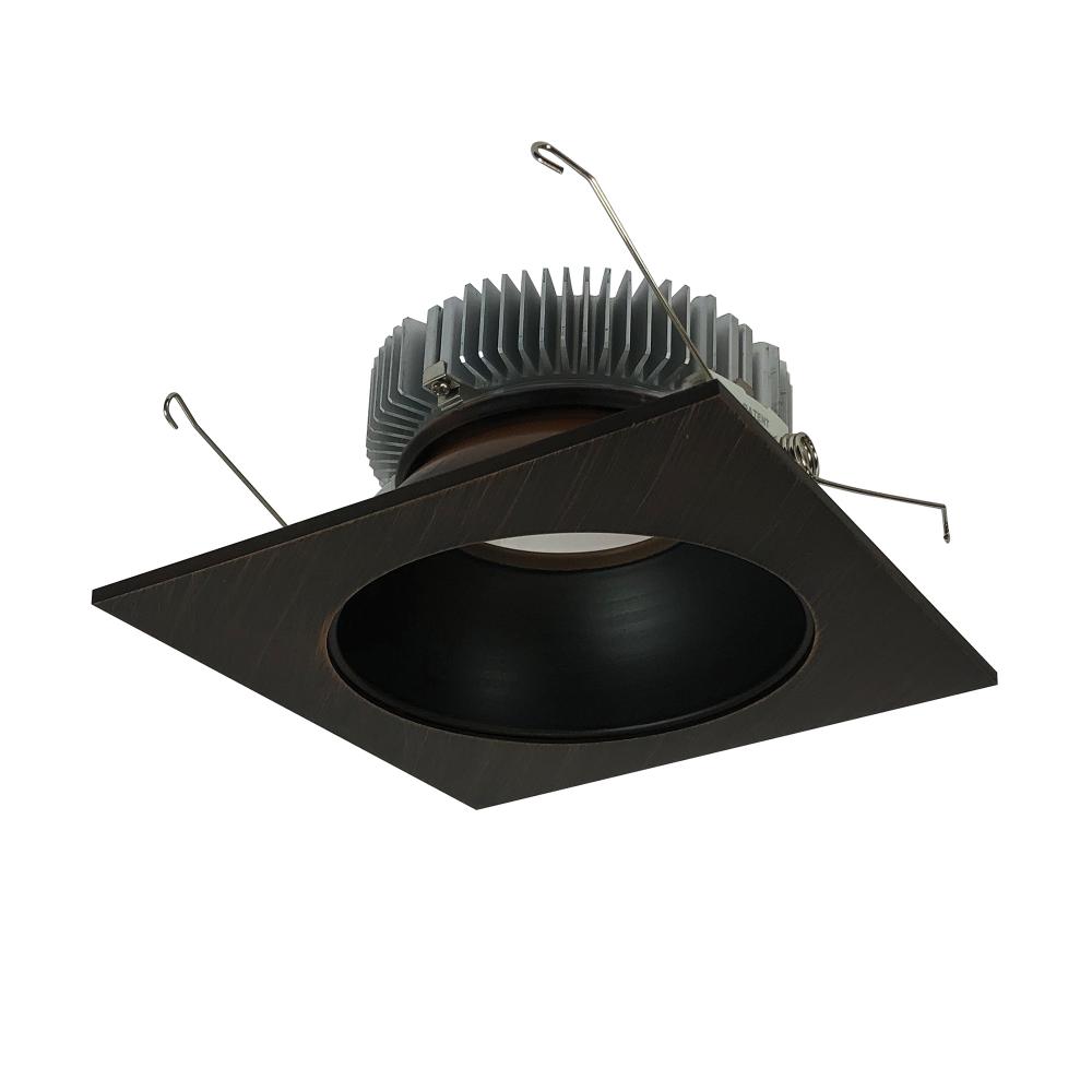 6&#34; Cobalt Dedicated High Lumen Square/Round, 1500lm, Comfort Dim, Bronze Reflector / Bronze