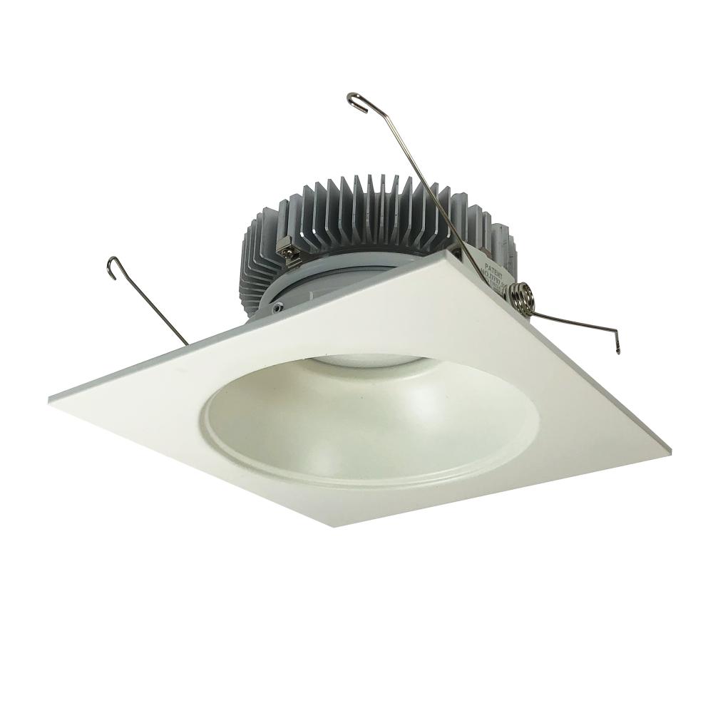 6&#34; Cobalt Dedicated High Lumen Square/Round, 1500lm, 3000K, Matte Powder White Reflector / Matte