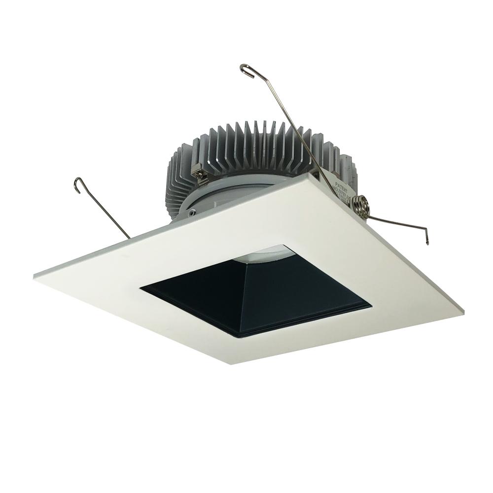 6&#34; Cobalt Dedicated High Lumen Square/Square, 1500lm, 2700K, Black Reflector / White Flange