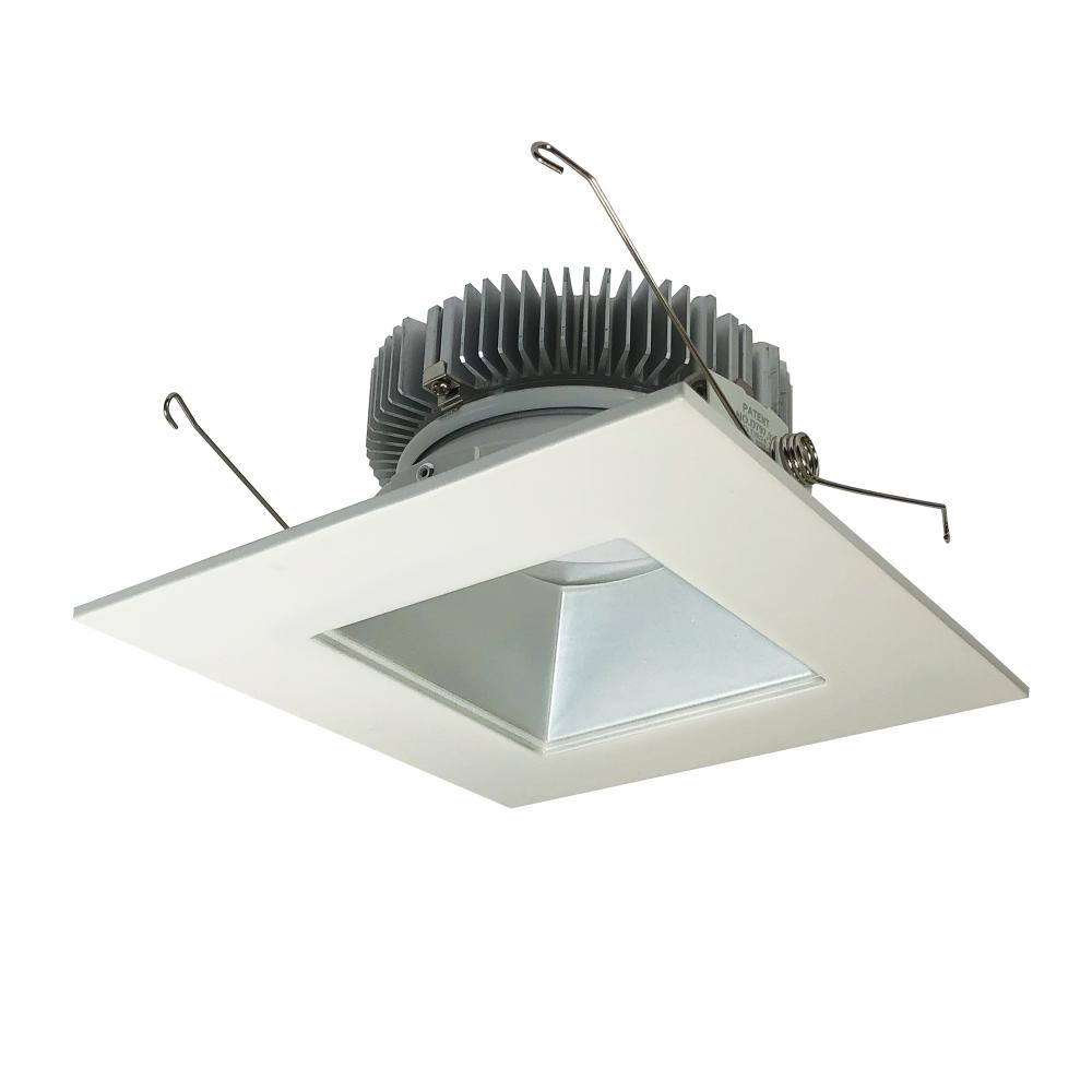 6&#34; Cobalt Dedicated High Lumen Square/Square, 1500lm, Comfort Dim, Haze Reflector / White Flange