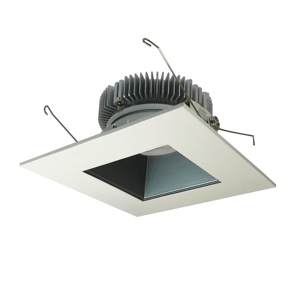 6&#34; Cobalt Dedicated High Lumen Square/Square, 1500lm, 4000K, Pewter Reflector / White Flange