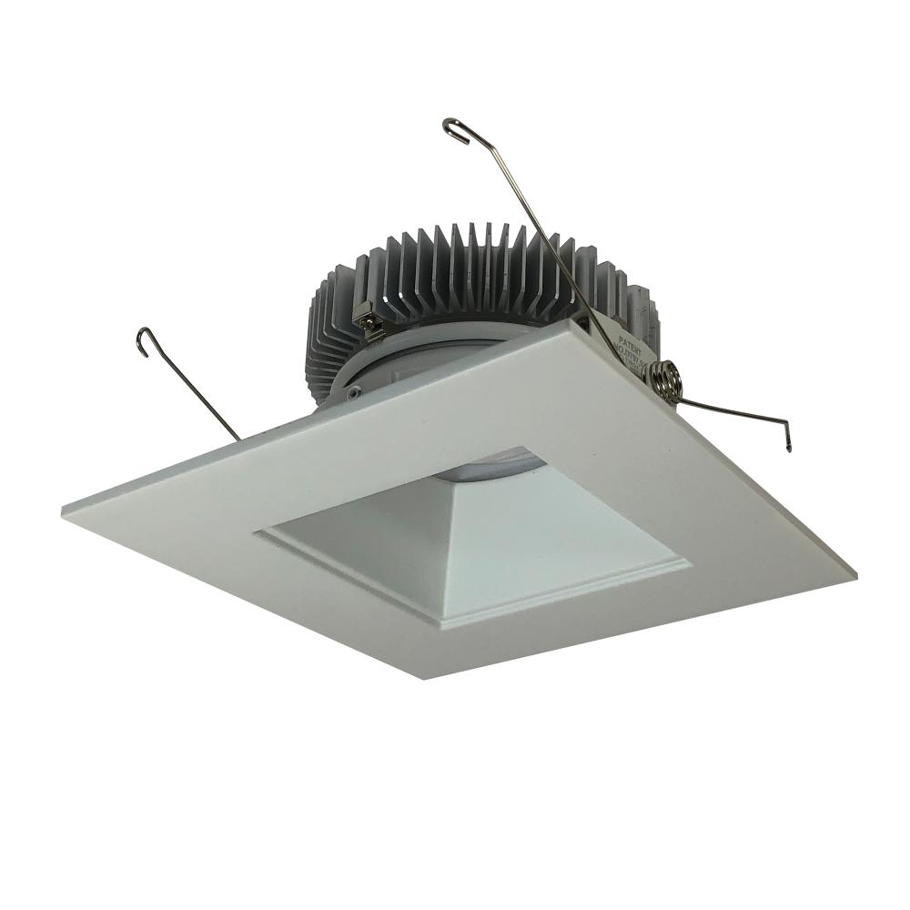 6&#34; Cobalt Dedicated High Lumen Square/Square, 2000lm, 3000K, White Reflector / White Flange