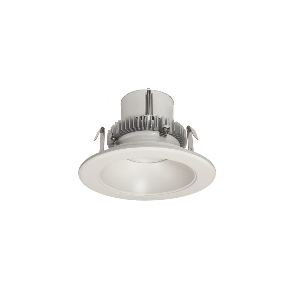 4&#34; Cobalt Click Round Retrofit Reflector, 750lm / 10W, 4000K, White Reflector / White Flange,