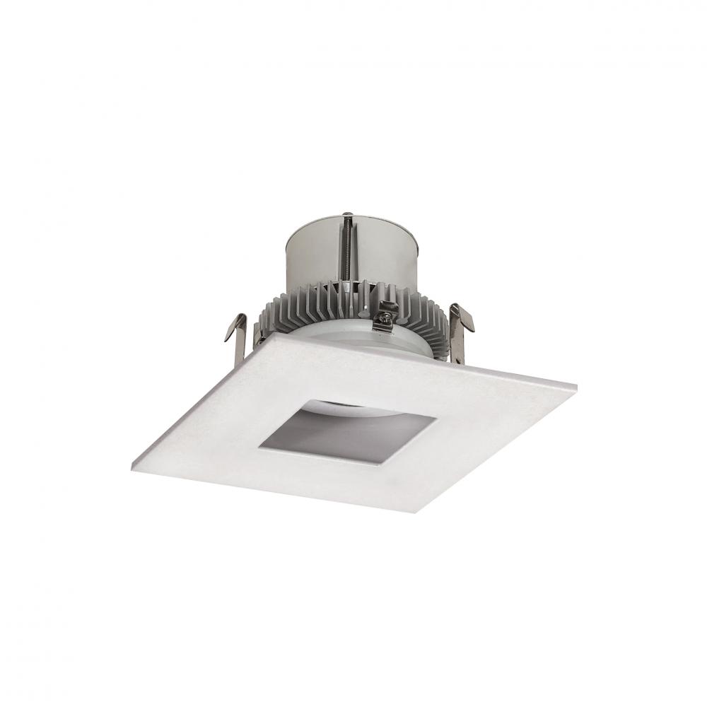 4&#34; Cobalt Click Square Retrofit Pinhole, 750lm / 10W, 3500K, Matte Powder White Finish, 120-277V