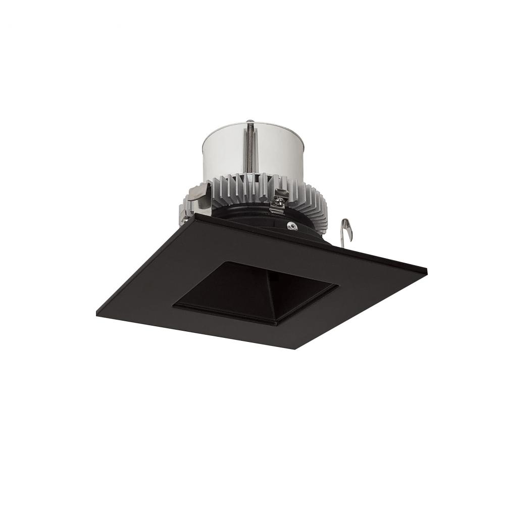 4&#34; Cobalt Click Square Retrofit Reflector with Square Aperture, 1000lm / 12W, 4000K, Black