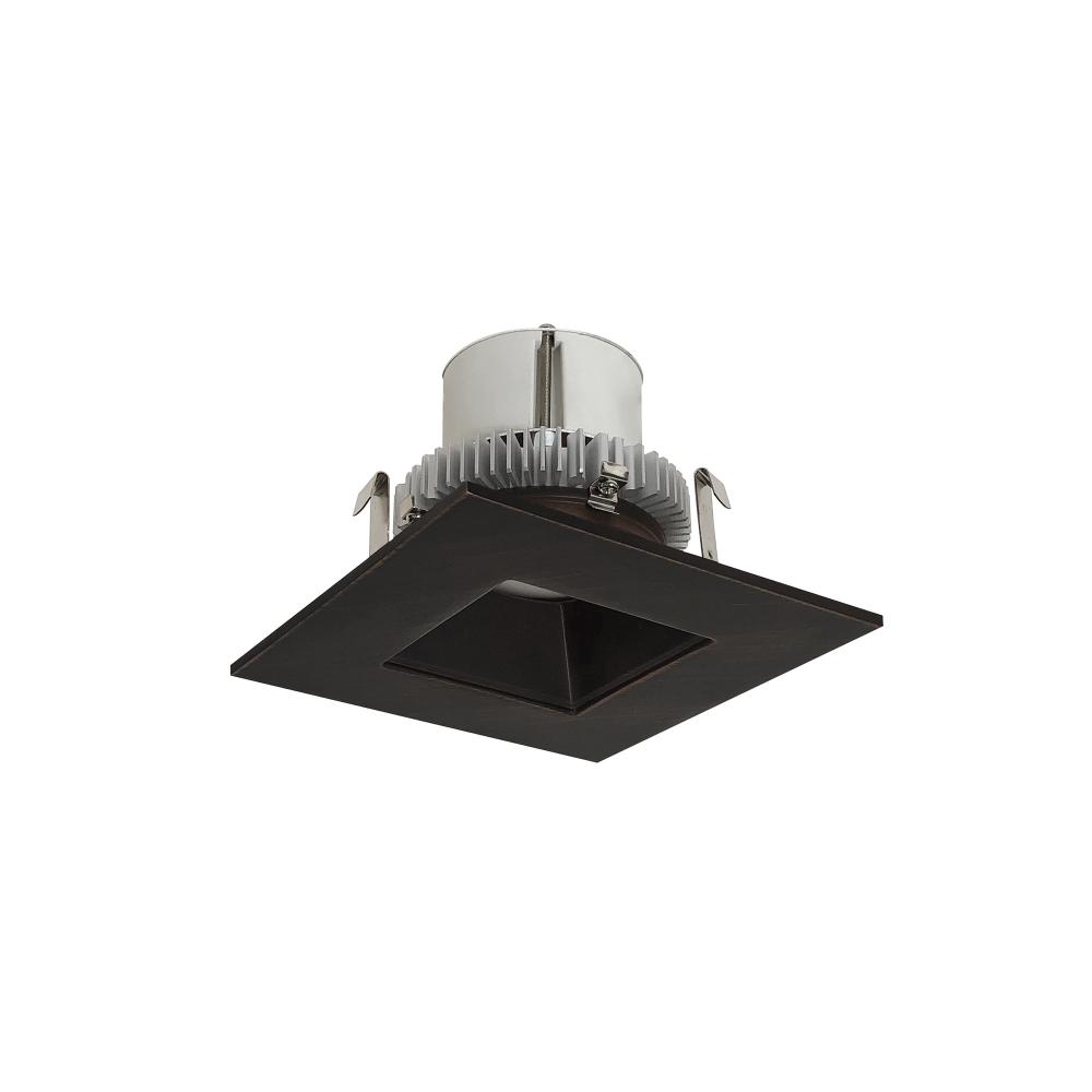4&#34; Cobalt Click Square Retrofit Reflector with Square Aperture, 750lm / 10W, 2700K, Bronze