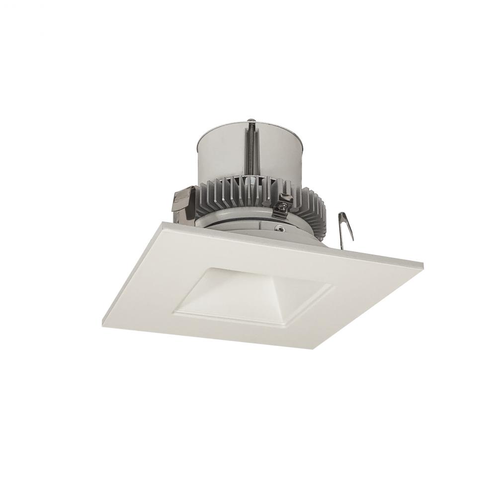 4&#34; Cobalt Click Square Retrofit Reflector with Square Aperture, 750lm / 10W, 2700K, White