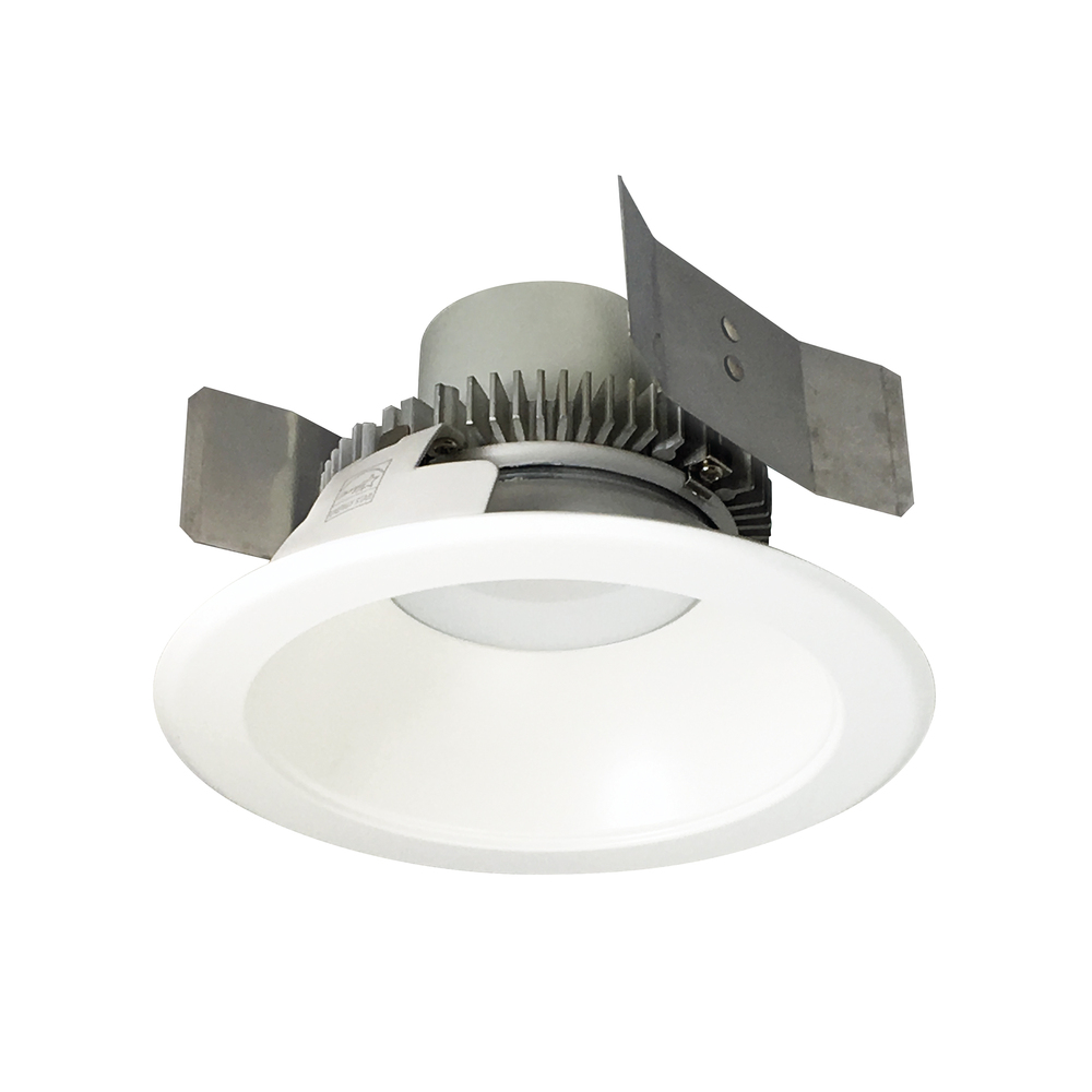 5&#34; Cobalt Click Round Retrofit Reflector, 900lm / 12W, Comfort Dim, Matte Powder White Reflector