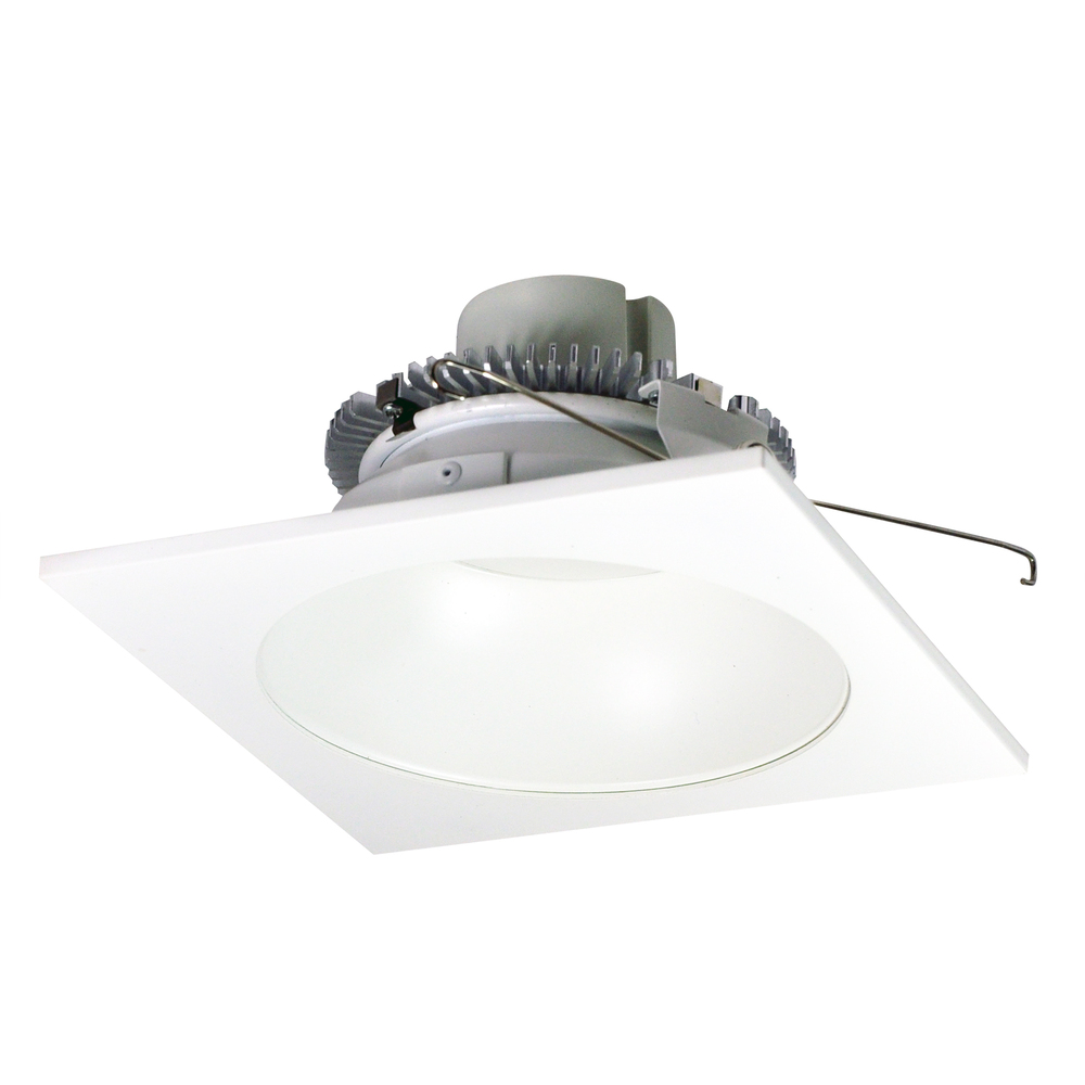 6&#34; Cobalt Click Square Retrofit Reflector with Round Aperture, 1000lm / 12W, 4000K, Matte Powder